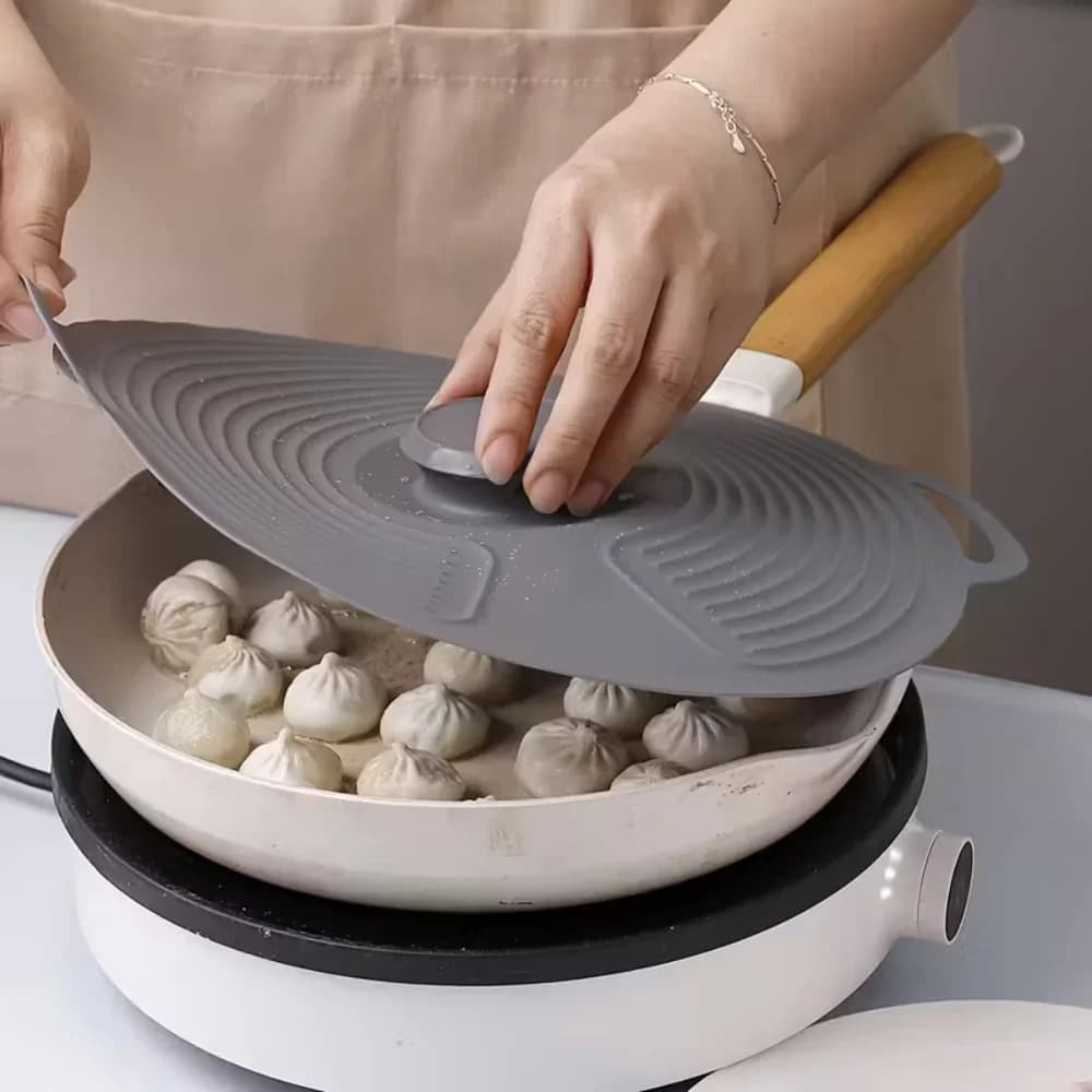 Silikonikannet kulhoille ja mikroon, uudelleenkäytettävät ja lämmönkestävät