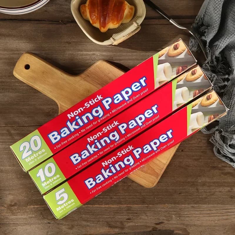 Leivinpaperiarkit | Tarttumattomat valmiiksi leikatut leivinpaperit leivontaan ja airfryeriin
