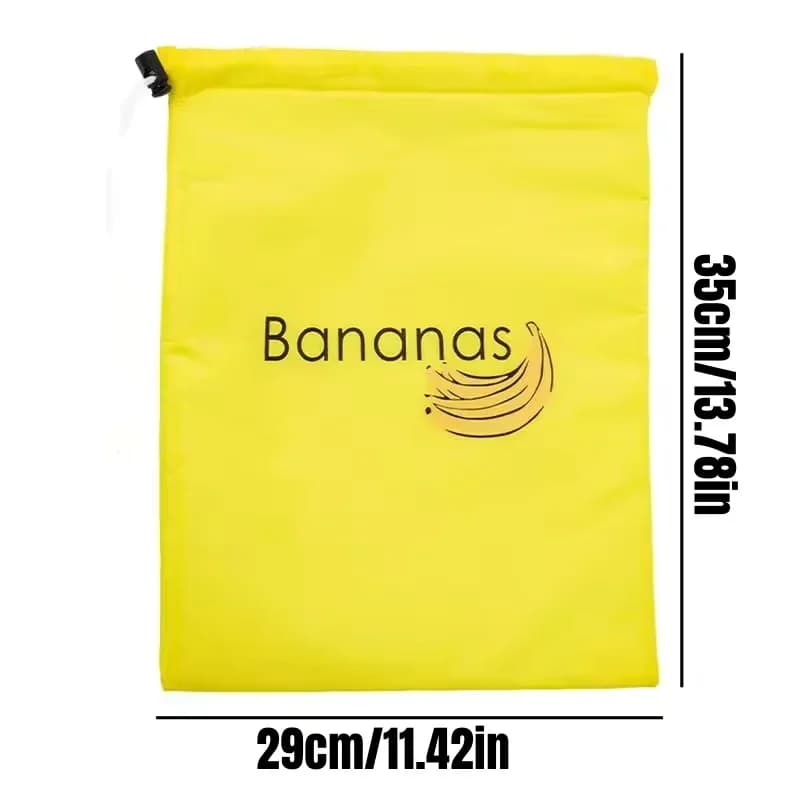 Banaanin ja vihannesten säilytyspussi (1/2/3/5 kpl)
