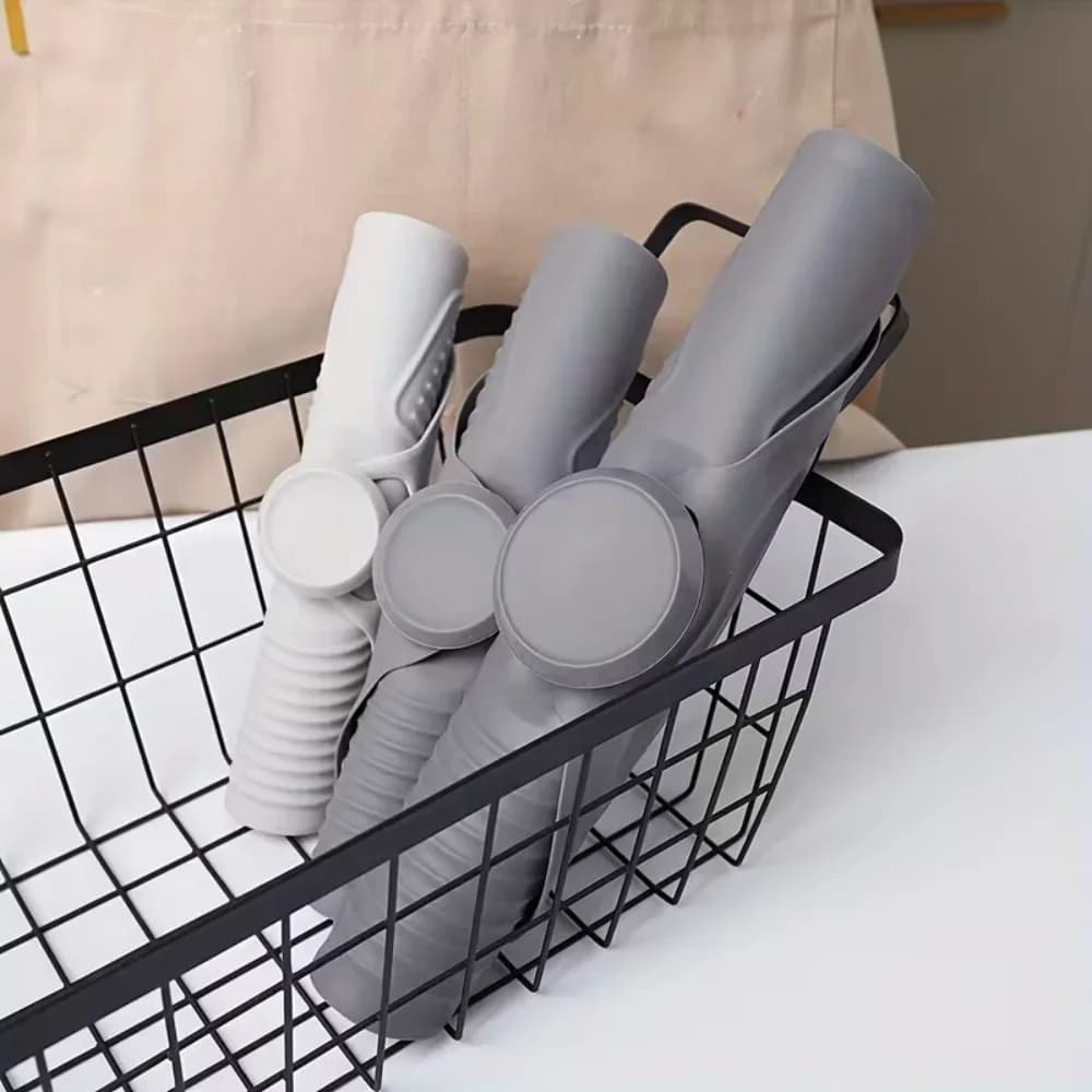 Silikonikannet kulhoille ja mikroon, uudelleenkäytettävät ja lämmönkestävät