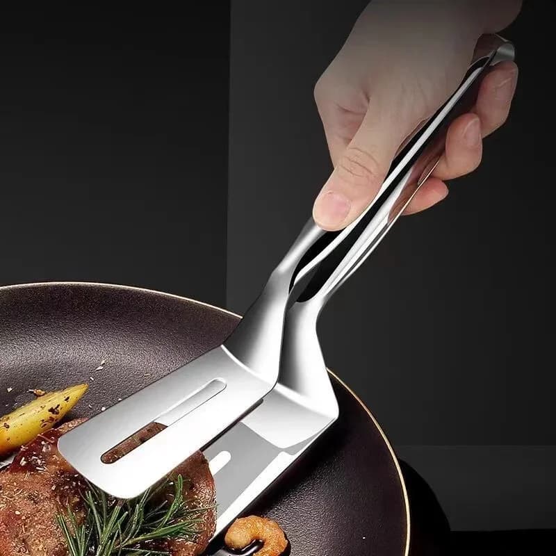 Monitoimiset pihvipihdit ruostumatonta terästä 1/2/4 kpl, paistolastapihdit